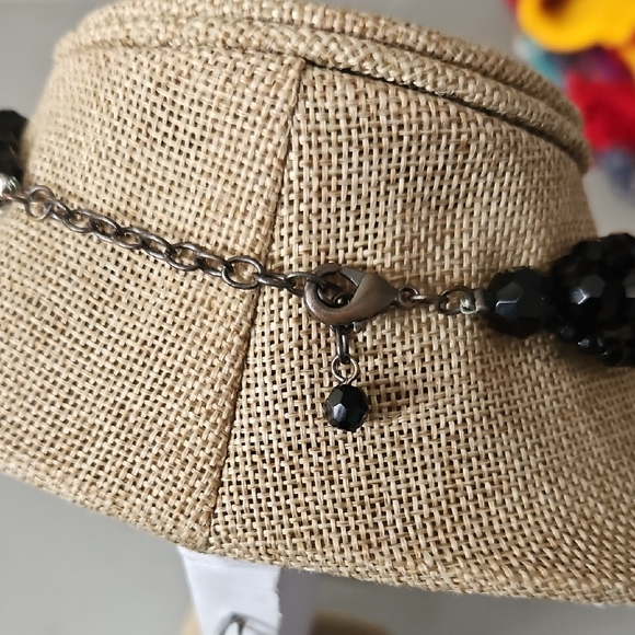 Source Unknown Multi-Strand Black Necklace - Picture 4 of 7